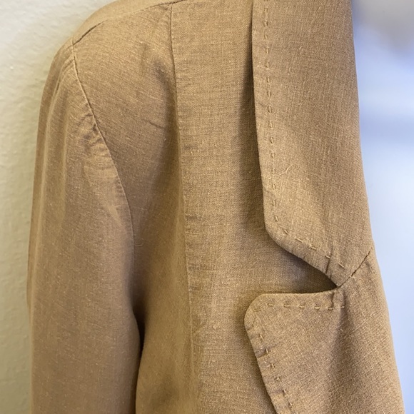 Free People Tan Blazer M - Picture 4 of 5